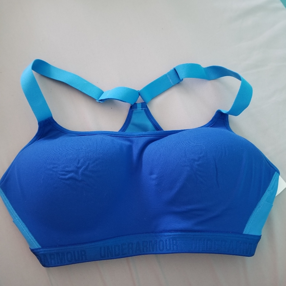 Under Armour compression sports bra